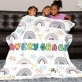 thumbnail image 6 of Personalized Dinosaur Blanket for Kids, Custom Dino Throw Blanket with Name for Boys and Girls, Toddler Bed, Room & Bedroom Decor, Unique Blankets for Children, 6 of 6