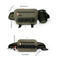 thumbnail image 5 of Fishing Bag Fishing Lures Bag Large Capacity Crossbody Fishing Tackle Bag Multifunctional Fishing Waist Bag, 5 of 16