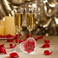 thumbnail image 4 of HAMPPLIES 10Pcs Lightweight Transparent Heart Baubles for Wedding Valentine Party Decor, 4 of 6