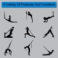 thumbnail image 2 of Yoga Fitness Stretching Strap Adjustable Leg Stretcher Back Bend Assist Trainer, 2 of 10