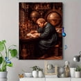 thumbnail image 4 of Gerrit Dou Astronomer Canvas Print, Renaissance Science Art, Modern Home Wall Decor, 4 of 8