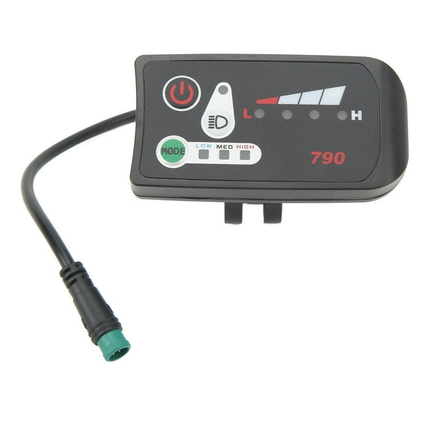 Medidor de datos de bicicleta eléctrica, potencia LED de bicicleta eléctrica Pantalla de bicicleta eléctrica Panel de control de pantalla LED de bicicleta eléctrica Artesanía excepcional