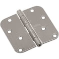 thumbnail image 2 of SPB512R5/8 4" x 4" 5/8R Hinge 1/pk - Satin Nickel, 2 of 2
