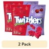 (2 pack) TWIZZLERS Ghosts Cherry Flavored Chewy, Halloween Candy Bag, 7.1 oz