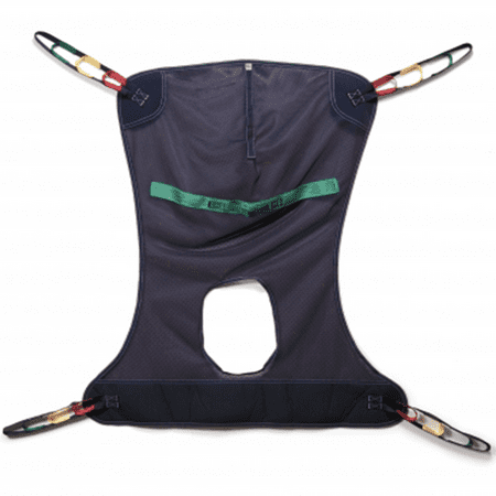 Patient Sling Full Body Mesh Pivit Mesh Full-Body Patient Commode Sling | Large | Full Head and Neck Support | For 4-point Spreader Home Lifts | Quick Draining & Drying Fabric | Made in U.S.A. 6-Month Limited Warranty ()