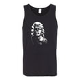 thumbnail image 2 of Manilyn Monroe Skull Face and Body Tattoo | Mens Pop Culture Graphic Tank Top, Black, Small, 2 of 4