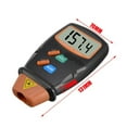 thumbnail image 3 of Digital Counter Meter Non-contact Tachometer Rev RPM Counter For Testing Engine Rotation Speed Gauge Tools ,Multiple Profile Tracking, 3 of 8