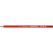 General Pencil Charcoal Pencil 2-Pack, 4B