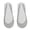 Grey, variant on 1 Pair Women Summer High Heels Shoes Silicone Non-Slip Socks Ice Silk Sponge Half-Palm Suspender Invisible Boat Socks