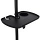 thumbnail image 3 of Bandeja de soporte para micrófono, bandeja universal con abrazadera para soporte de micrófono, bandeja para estante de utilidad para karaoke, grabación, transmisión en vivo, transmisión en vivo, rendi, 3 of 7