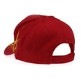 thumbnail image 4 of Mens Race Car Embroidery Flaming Racing Baseball Cap Red, 4 of 4