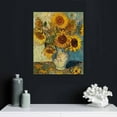 thumbnail image 5 of Nawypu  Sunflower  Reproduction Modern Floral Giclee Canvas Prints Artwork Flowers Pictures on Canvas Wall Art for Home and office Decorations, 5 of 5