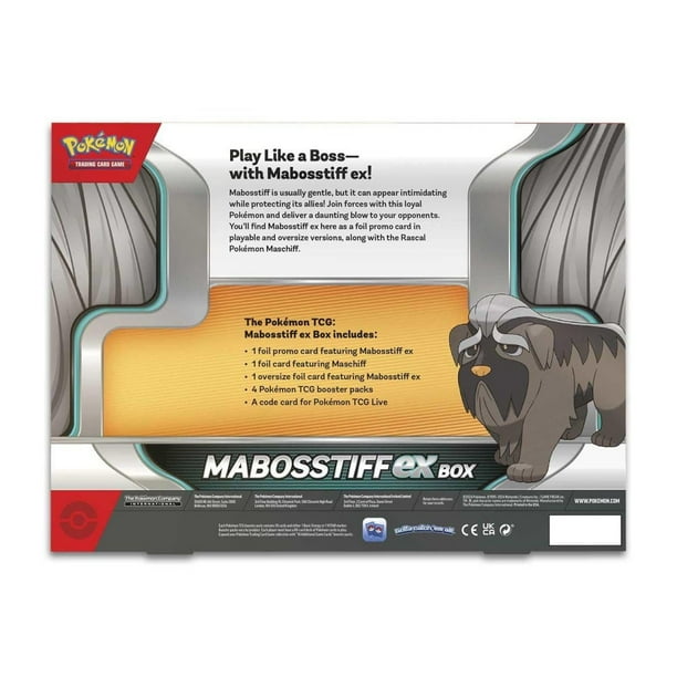 【英語版】ポケモン Mabosstiff ex Box Pokemon TCG: Mabosstiff ex Box - Walmart.ca