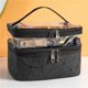 thumbnail image 5 of Toiletry Bag Double Layer Black Cosmetic Bag Transparent Large Travel Makeup Bag Organizer Toiletry Bag for Men & Women, Premium Quality Toiletry Bags, 5 of 5