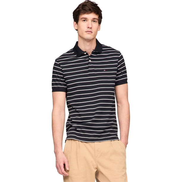 Polo Tommy Hilfiger de algodón líquido de corte regular para hombre