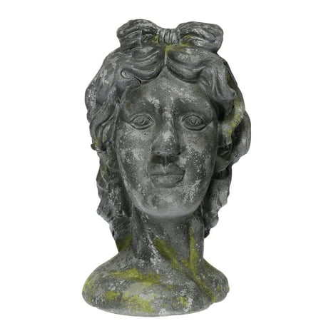 A&B Home Ever My Lady Aged Bust Planter
