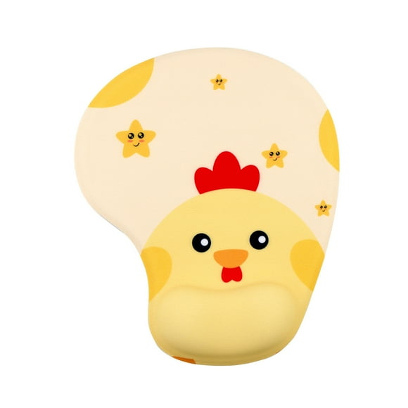 Design Gel Wrist Rest Mouse Pad, Little Chicken, Gel Mouse Pad Mouse Pad with Wrist Rest