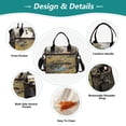 thumbnail image 3 of Small Cooler Bag Lunch Bag Portable Meal Bag Work Meal Bag Outdoor Meal Bag Travel Meal Bag Picnic Meal Bag Going Out Meal Bag Beautiful Mountain Village, 3 of 6