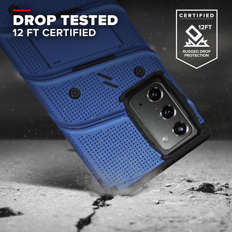 ZIZO BOLT Series for Galaxy Note 20 Case with Kickstand Holster