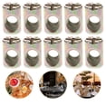 thumbnail image 4 of 20pcs Barrel Nut M6x15mm Cross Dowel Slotted Nut Crib Replacement Hardware Kit, 4 of 8