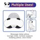 thumbnail image 5 of H HOMEWINS Almohada de viaje para niños pequeños – Almohada suave para el cuello, la cabeza y la barbilla, lindo animal cómodo en cualquier posición sentada para avión, coche, tren, lavable a máquina,, 5 of 5