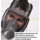 thumbnail image 2 of Kit de respirador 3M Full Face 6800 reutilizable con 4 filtros P100, 2 of 7