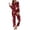 A87 Red, variant on FASHOFT Christmas Pajamas for Women Set Cute Xmas Print Long Sleeve Button up Shirts and Pants 2 Piece Christmas Pjs Soft Holiday Sleepwear Loungewear L
