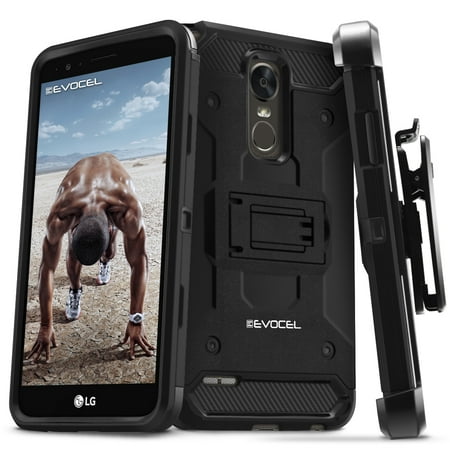 LG G Stylo 3 Case, Evocel [Belt Clip Holster] [Kickstand] [Tri Layer] Phone Case for LG G Stylo 3 (2017 Release), (Crimson Trace Lg 661 Best Price)