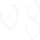 thumbnail image 5 of Minnieouse Collar de corazón de melocotón Simple de cobre para mujer, gargantilla de amor para mujer, cadena de clavícula de Collar corto para niña Ropa, zapatos y accesorios Miscelánea Plata Minnieouse PS11853-02, 5 of 6