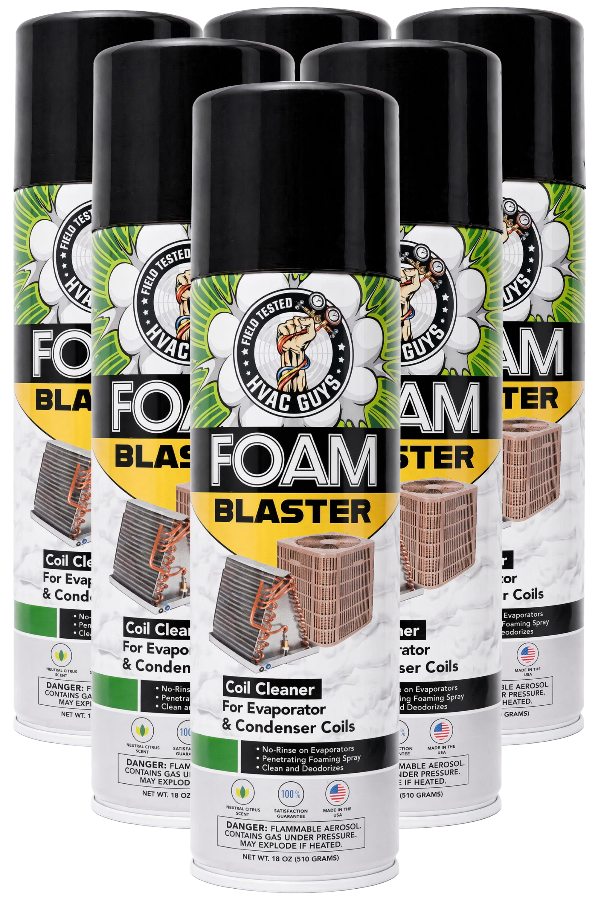 Leak Saver HVAC Foam Blaster (18oz.) - AC & Refrigeration Coil