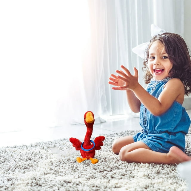 IMENGL And Game With Recording Singing And Dancing Plush Toys Interactive Fun For Kids With Talking And Music Features Dancing Christmas Plush,Imitation Games for Kids,Singing Dancing Christmas Plus
