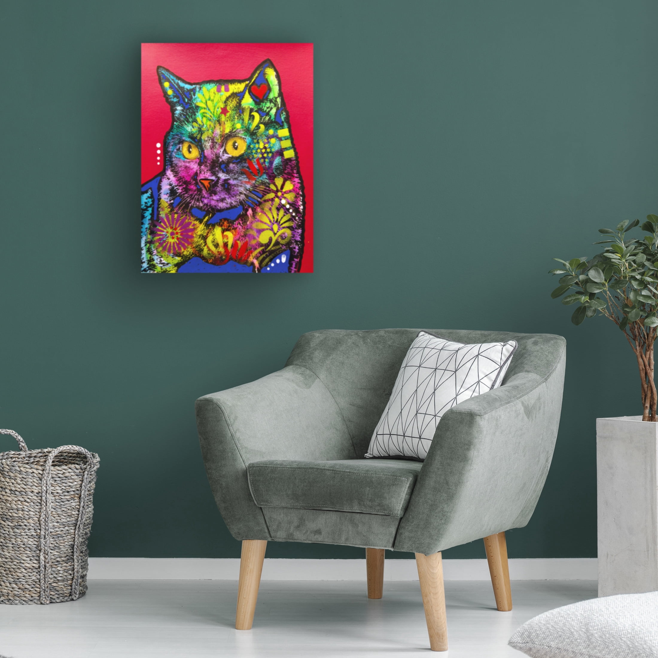 Canvas Wall Art - Dean Russo 'Kit' Wall Art for Living Room, Bedroom, or Office Décor by Trademark Fine Art - 14 x 19 Inches