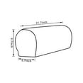thumbnail image 3 of 2Packs Stretch Armrest Covers Sofa Arm Covers for Chairs Couch Anti-Slip Armchair Furniture Slipcovers for Recliner Sofa Armrest Protector Recliner, 3 of 11