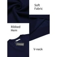 thumbnail image 2 of Coshow Men's Knitted Pullover Vest Sleeveless Pullover Slim Fit V Neck Diamond Vest, 2 of 5
