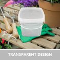 thumbnail image 4 of Cubo de agua Haust Water para alimentos con tapa y asa, contenedor de agua reutilizable, cubo de agua portátil de 3 l, 4 of 6