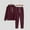 Wine, variant on Rigardu Womens Two Piece Outfits Sweatsuit Casual Long Sleeve Hoodies Top and Joggers Sweatpants Fall Tracksuit Lounge Matching Set Orange Xxl