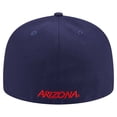 thumbnail image 4 of Men's New Era Navy Arizona Wildcats 59FIFTY Fitted Hat, 4 of 6