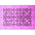 thumbnail image 1 of Ahgly Company Indoor Rectangle Oriental Purple Traditional Area Rugs, 2' x 5', 1 of 4