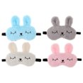 thumbnail image 4 of de Mujer Cubierta de Ojos de Dormir de Dibujos Animados - gris Sunnimix máscara de ojo de peluche niñas, 4 of 8
