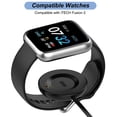thumbnail image 2 of pannbo 3.3FT Watch Charger Cable Dock, USB Charging Cord Compatible with iTECH Fusion 2/Fusion 3 Smartwatch, Replacement Magnetic Charging Wire Cradle Adapter, 2 of 5