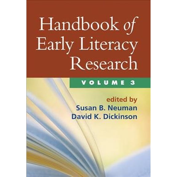 Pre-Owned Handbook of Early Literacy Research, Volume 3