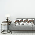 thumbnail image 3 of Ambesonne Animal Throw Pillow Cover 4 Pack, Bear Circles Dots, 24", Multicolor, 3 of 5