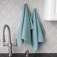 thumbnail image 5 of RITZ Royale Collection 100% Combed Terry Cotton, Oversized Kitchen Towel Set, 2-Pack, Solid, Dew, 5 of 7
