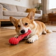 thumbnail image 4 of BotaniNest Chew Indestructible Rubber Toothbrush Chew For Aggressive Chewers Tough Teeth Cleaning Stick For Small Medium And Large Chew For Aggressive Chewers Rubber Teething For Puppies, 4 of 5