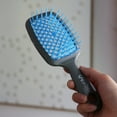 thumbnail image 5 of FHI Heat® UNbrush Detangling Brush, Pain-Free Brushing, All Wet or Dry Hair Types - Light Blue, 8in, 5 of 9