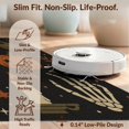 thumbnail image 6 of Design&I 3'x5' Washable Area Rug Low Profile & Durable Daily Traffic Ready Black Orange Halloween Themed Decorative Design Featuring Ghosts, Pumpkins, and Mystical for Home Office, Hallway, 6 of 7