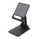 thumbnail image 3 of Soporte para teléfono celular para escritorio, varillas dobles plegables para iPhone, tableta, teléfono inteligente, grabación en vivo, color negro, 3 of 10