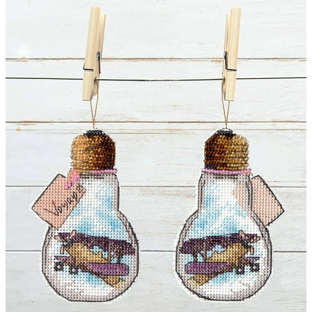 UPC: 4823069644833 | T-85C Counted cross stitch kit Crystal Art Travel