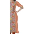 thumbnail image 3 of Moomaya Tunique Droite en Coton Imprimé Manches Retroussables Robe Kurti Décontractée pour Femmes, 3 of 6