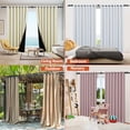 thumbnail image 3 of Curtain Rods No Drilling for Windows 48 to 96 Inch, 5/8 Inch Diameter Drapey Pole with No Drill Curtain Rod Brackets, Renter Friendly Cortineros Para Ventanas (White), 3 of 8